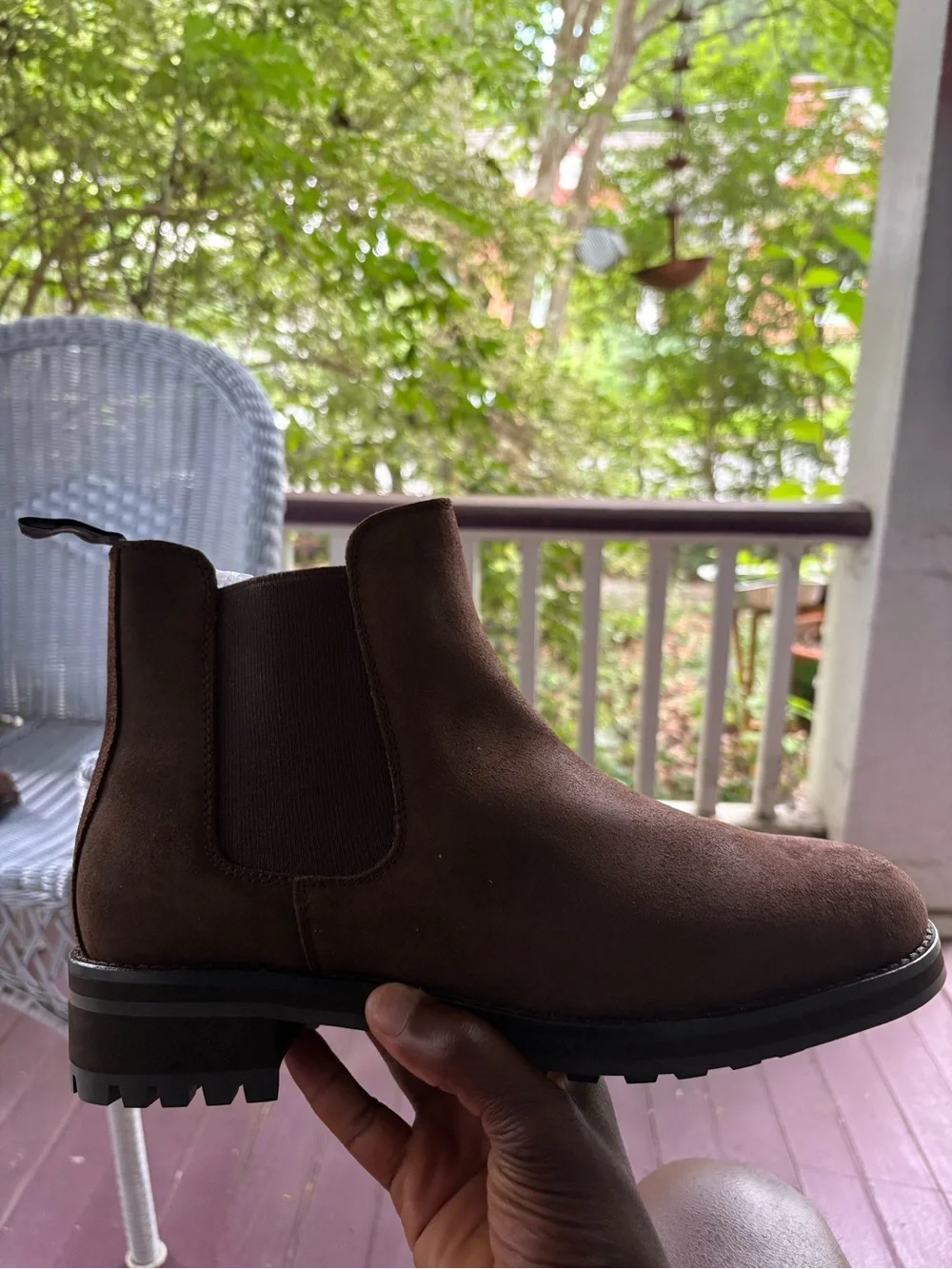 Men's Brown Chelsea Boots - Classic Leather Slip-On